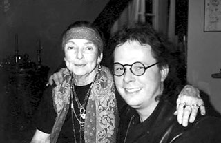 Die Malerin Bele Bachem und der Maler Andreas Weische Die Malerin Bele Bachem und der Maler Andreas Weische