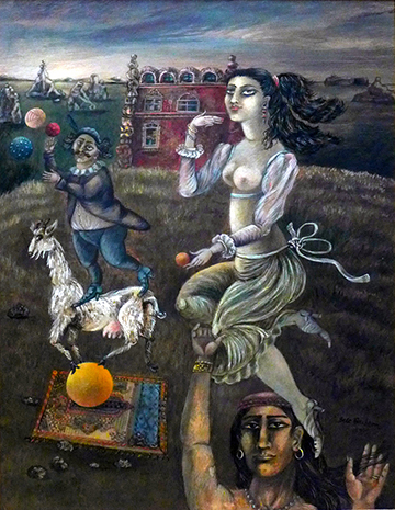 Bele Bachem, Üben der Zirkusstars, 1973 Bele Bachem, Üben der Zirkusstars, 1973