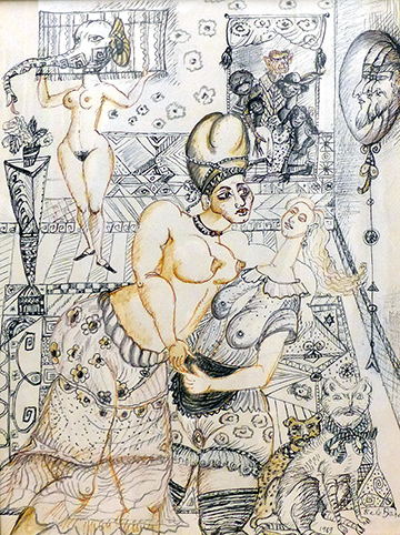 Bele Bachem, Etwas Orientalisches, 1989 Bele Bachem, Etwas Orientalisches, 1989