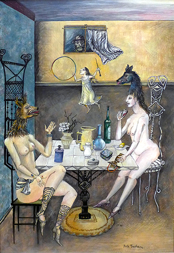 Bele Bachem, Etwas Wölfisches, 1989 Bele Bachem, Etwas Wölfisches, 1989