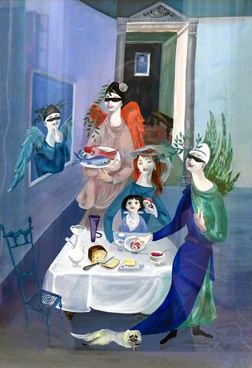 Bele Bachem, Frühstück mit Engeln, 1954