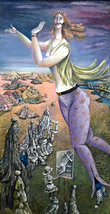 Bele Bachem, Herr als Schmetterling, 1973 Bele Bachem, Herr als Schmetterling, 1973