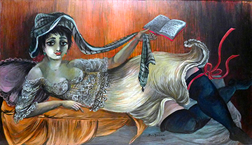 Bele Bachem, Lionarda Silberfinger, 1964, 96 x 56 cm